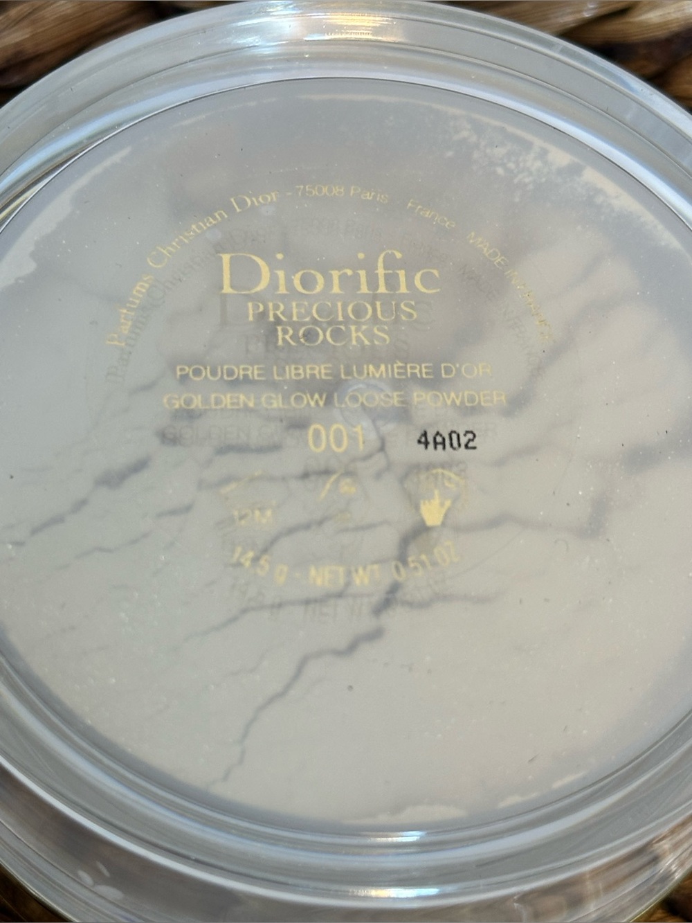 NIB Dior Diorific loose powder 001 precious rocks golden glow - Picture 6 of 7